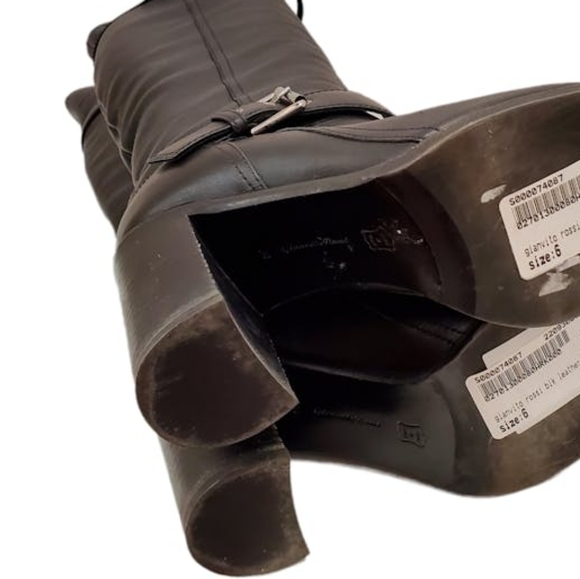 GIANVITO ROSSI LEATHER Tall Boots Size: 6 - Picture 5 of 5